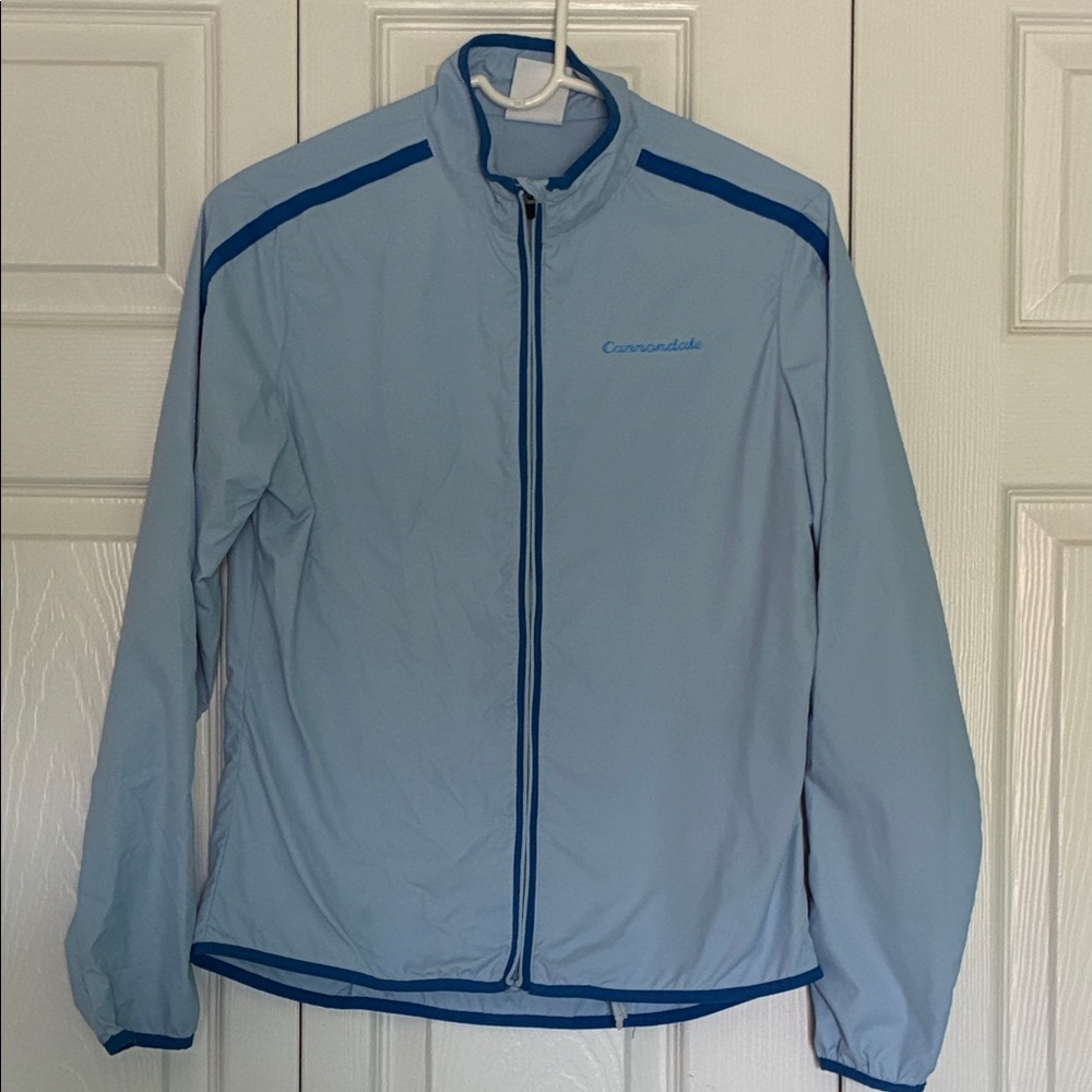 Cannondale Cycling Lightweight Jacket Women’s Size M Light Blue